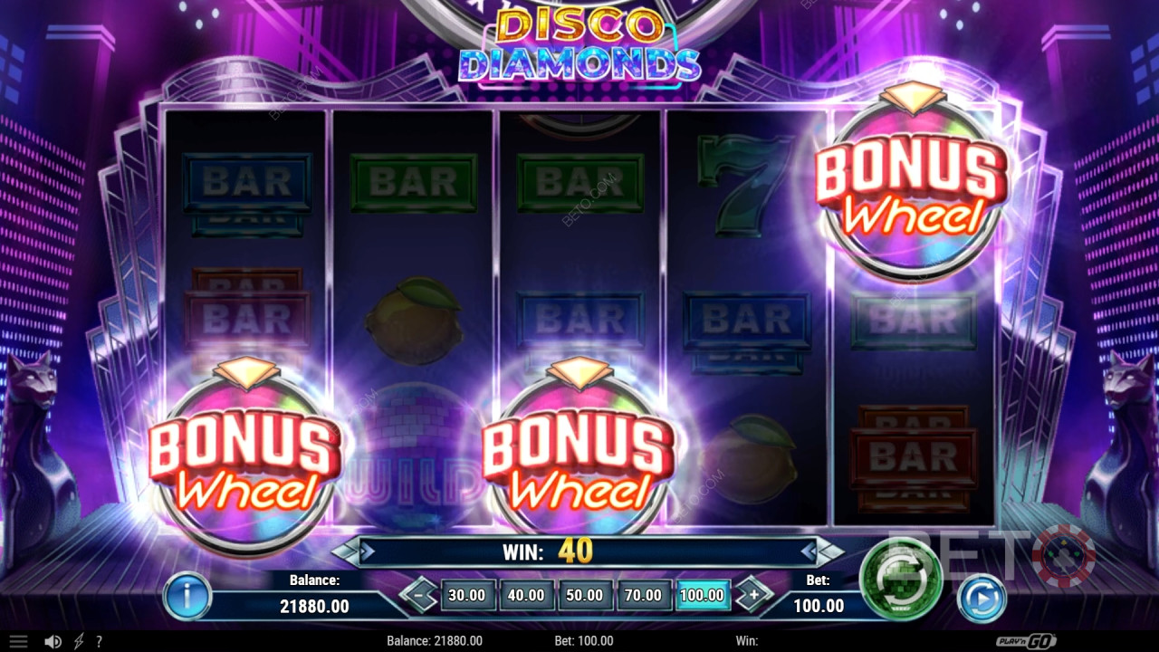 Disco Diamonds Review by BETO Slots
