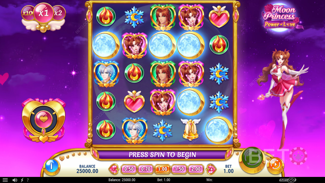 Moon Princess Power of Love Joacă Gratuit