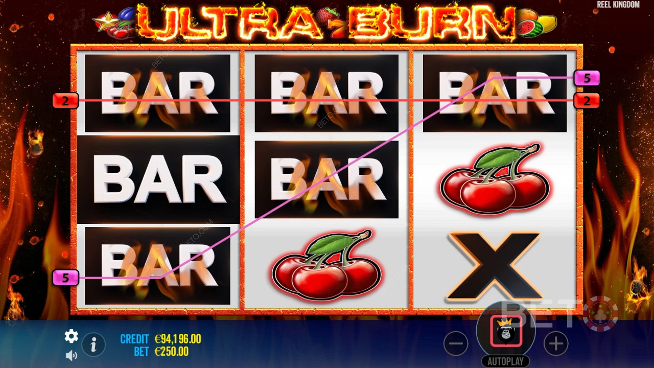 Ultra Burn Review de BETO Slots