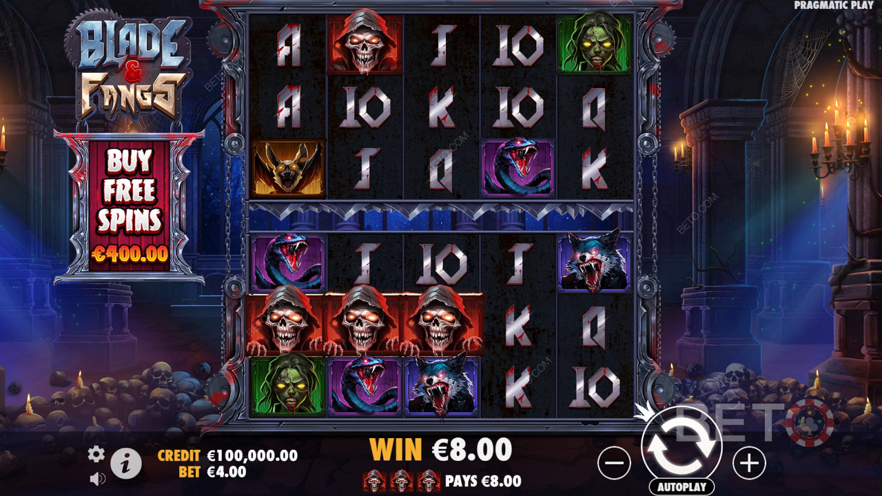 Funcții bonus explicate în Blade & Fangs de Pragmatic Play