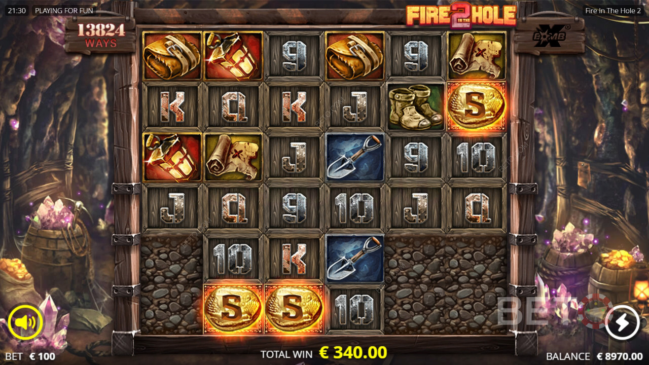 Fire in the Hole 2 Review by BETO Slots