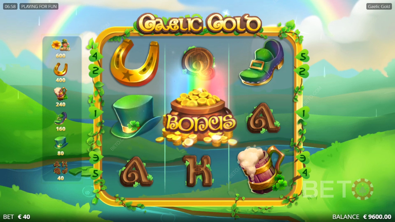 Gaelic Gold Recenzie de la BETO Slots