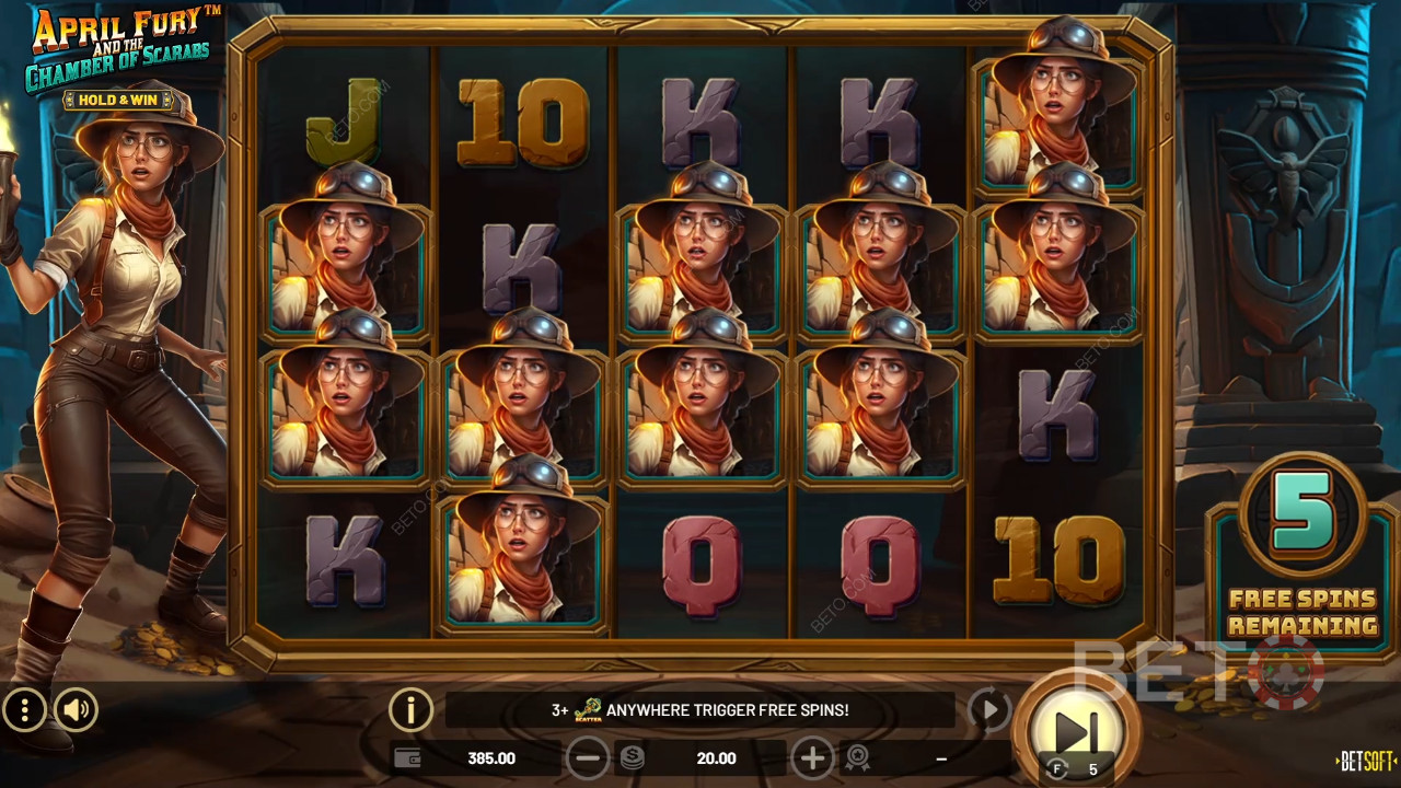 April Fury and the Chamber of Scarabs Recenzie de la BETO Slots