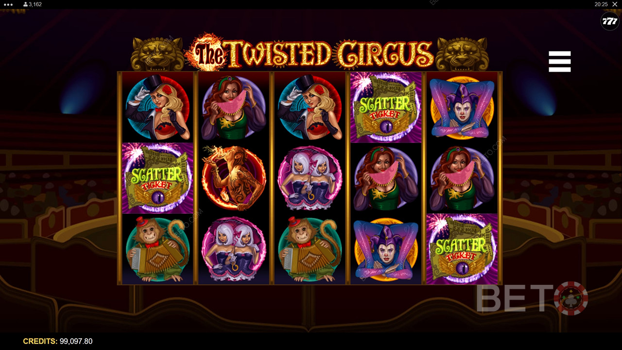 The Twisted Circus Recenzie de la BETO Slots