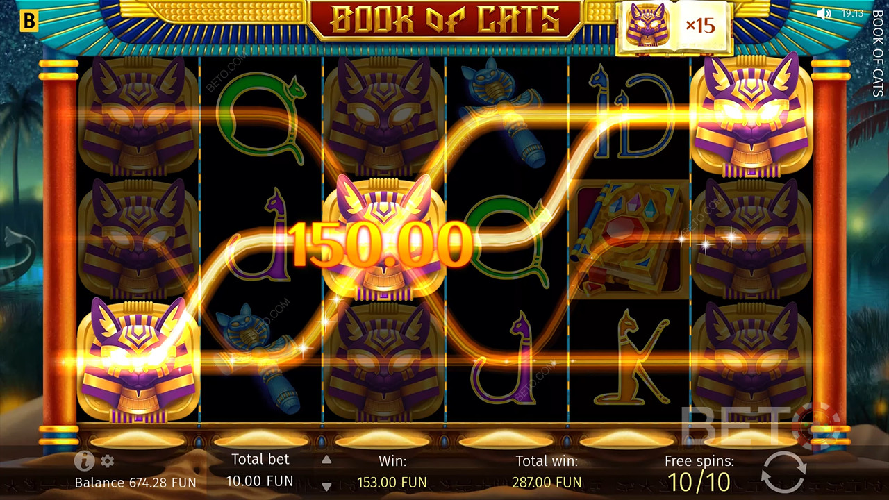 Book Of Cats Recenzie de la BETO Slots