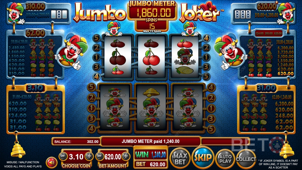 Jumbo Joker Recenzie de la BETO Slots