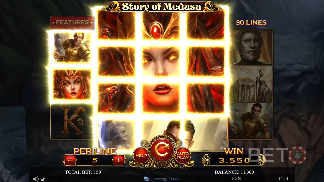 Story Of Medusa Recenzie de la BETO Slots