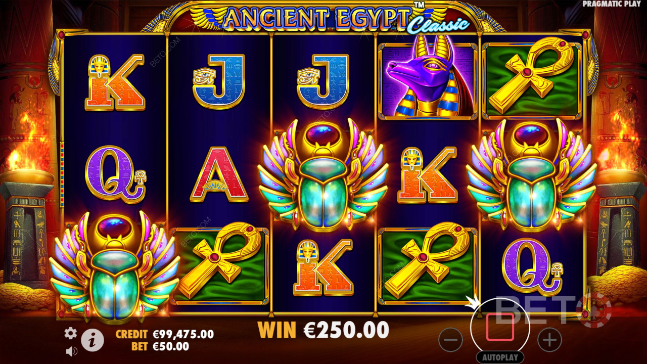 Ancient Egypt Classic Recenzie de la BETO Slots