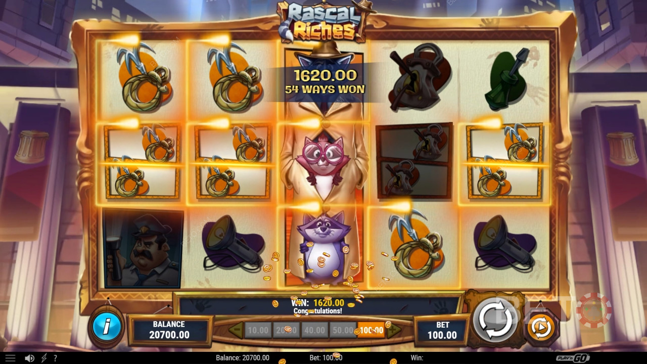 Rascal Riches Recenzie de la BETO Slots