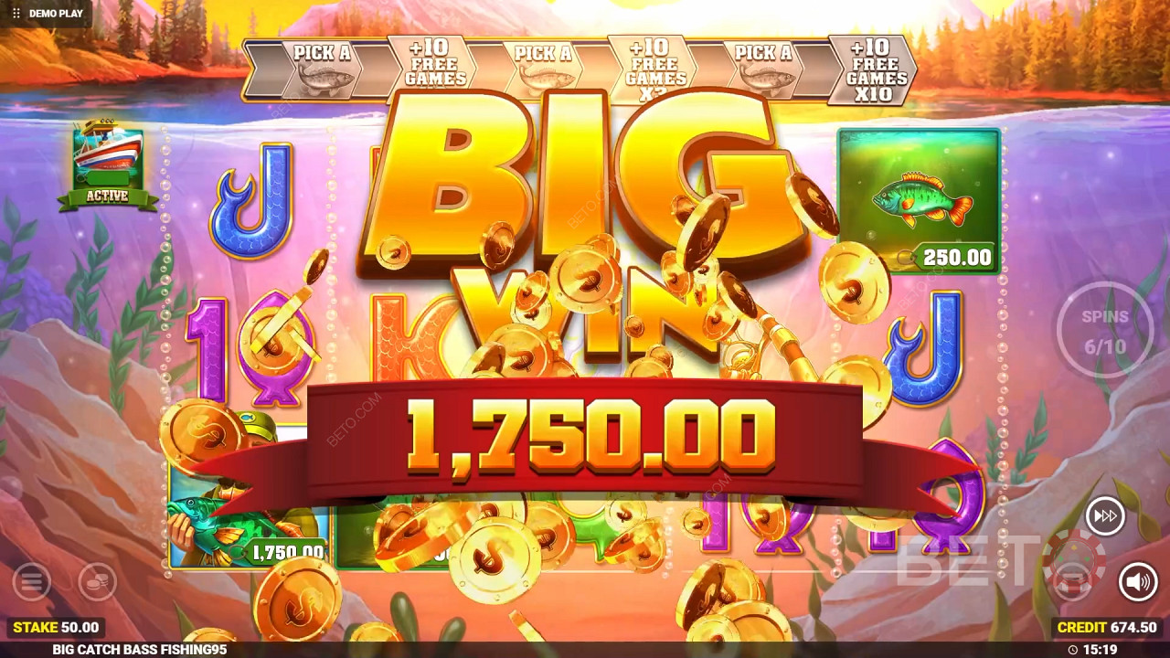 Big Catch Bass Fishing Recenzie de la BETO Slots