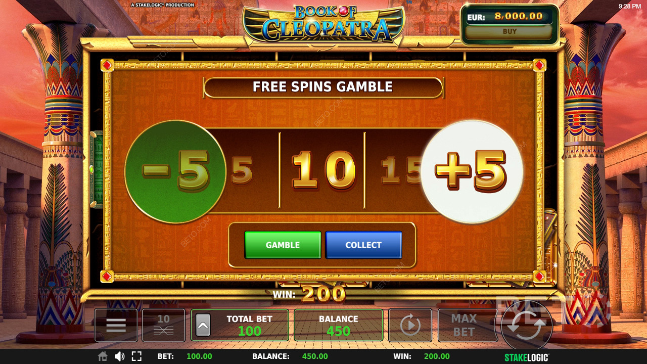 Câștigați 5.502x pariul dvs. în Book of Cleopatra Slot Machine!
