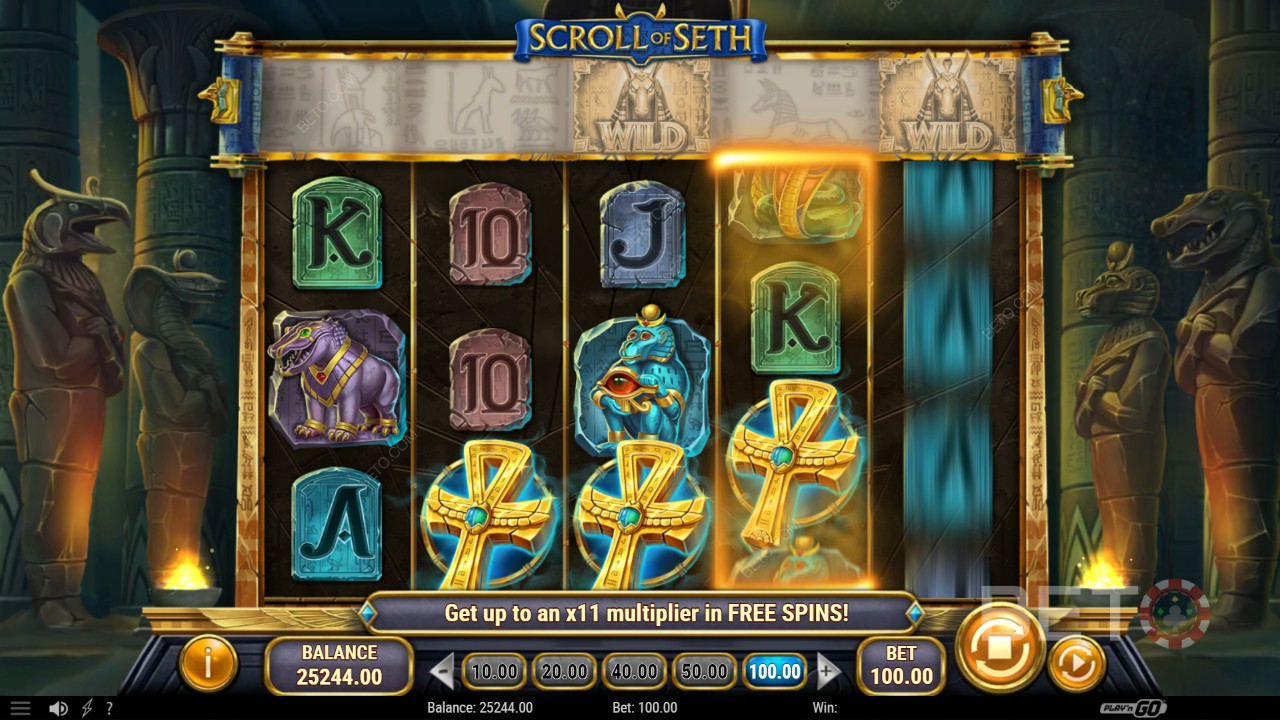 Scroll of Seth Recenzie de la BETO Slots
