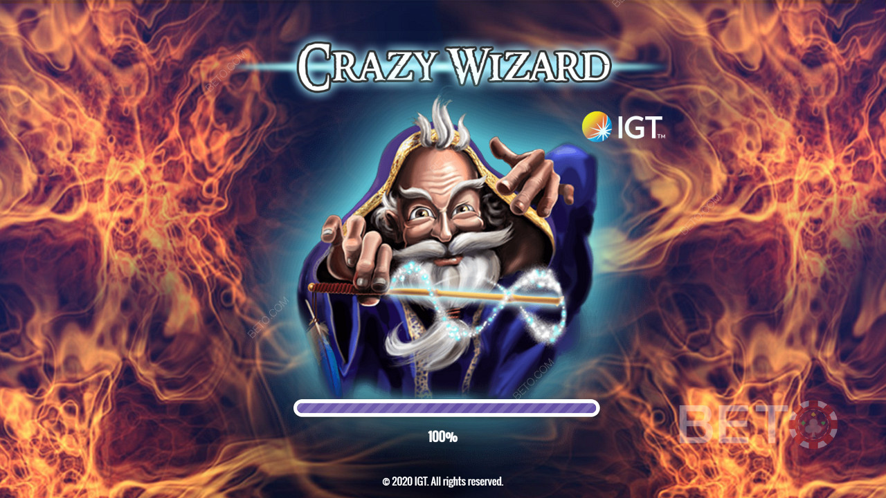 Intră în lumea vrăjitorilor și a magiei - Crazy Wizard un slot de la IGT