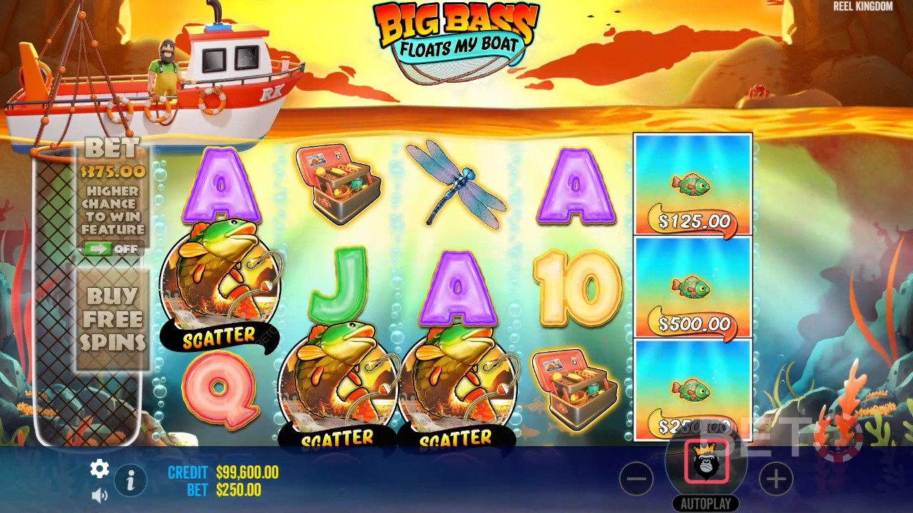 Caracteristici bonus explicate în Big Bass Floats My Boat de Reel Kingdom