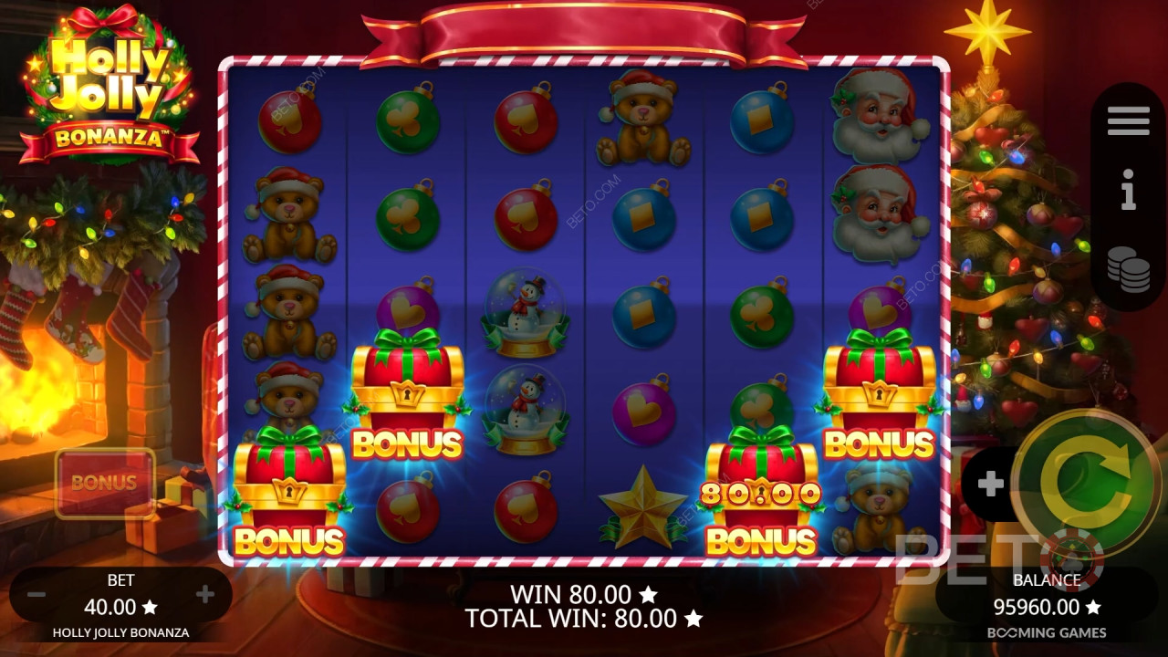 Holly Jolly Bonanza Review by BETO Slots