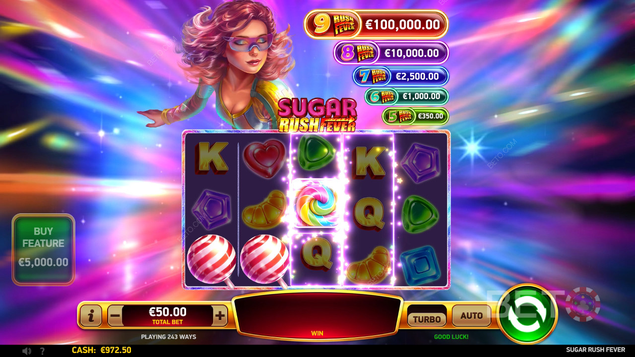 Cum să joci Sugar Rush Fever de la RubyPlay