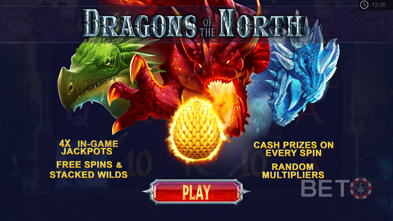 Dragons of the North Slot video