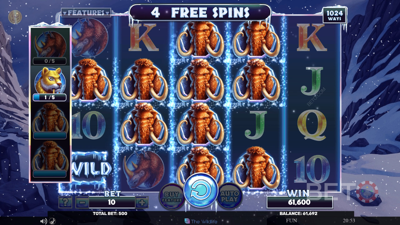 Mammoth Rampage Review by BETO Slots