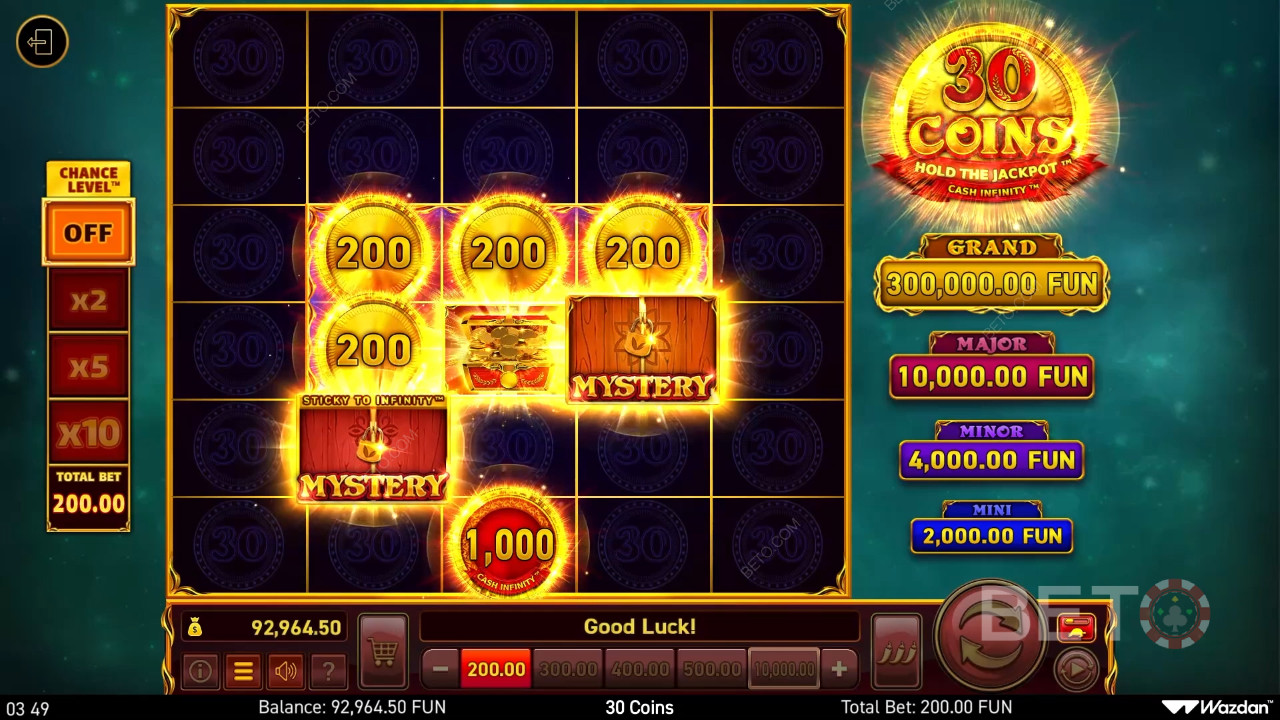 30 Coins Recenzie de la BETO Slots