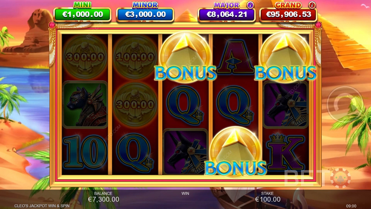Cleo's Jackpot Win & Spin Joacă Gratuit