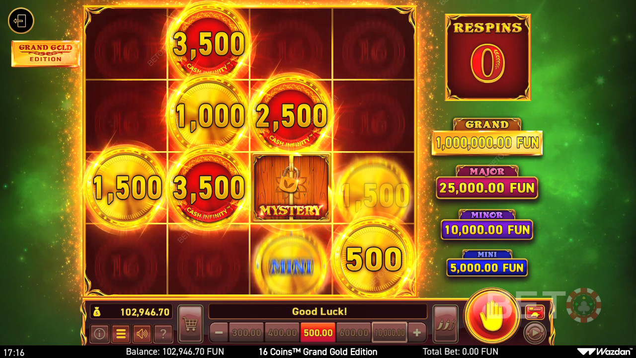 Merită 16 Coins Grand Gold Edition Slot Online?