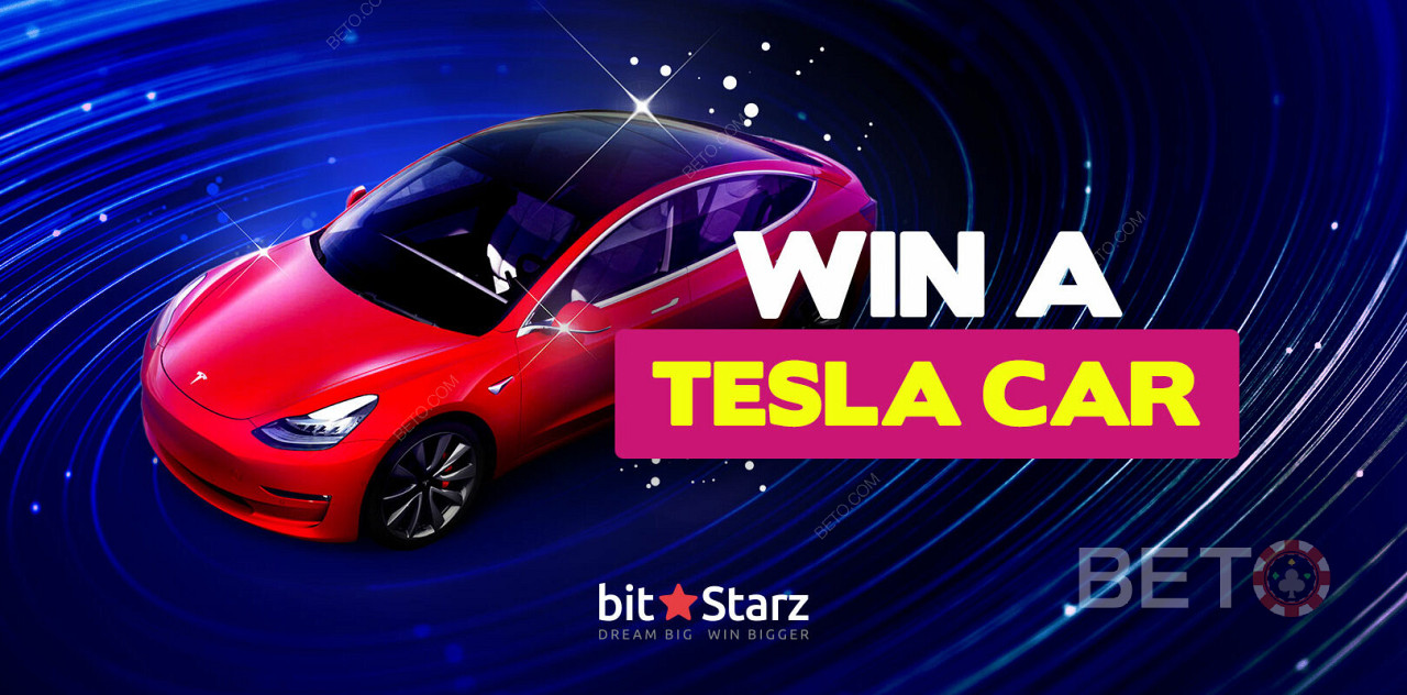 Câștigă o mașină Tesla la Bitstarz!