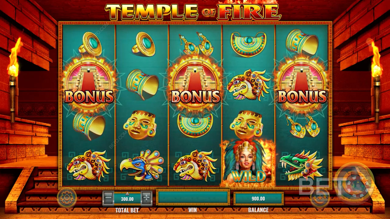 O mostră de gameplay - Temple of Fire din IGT
