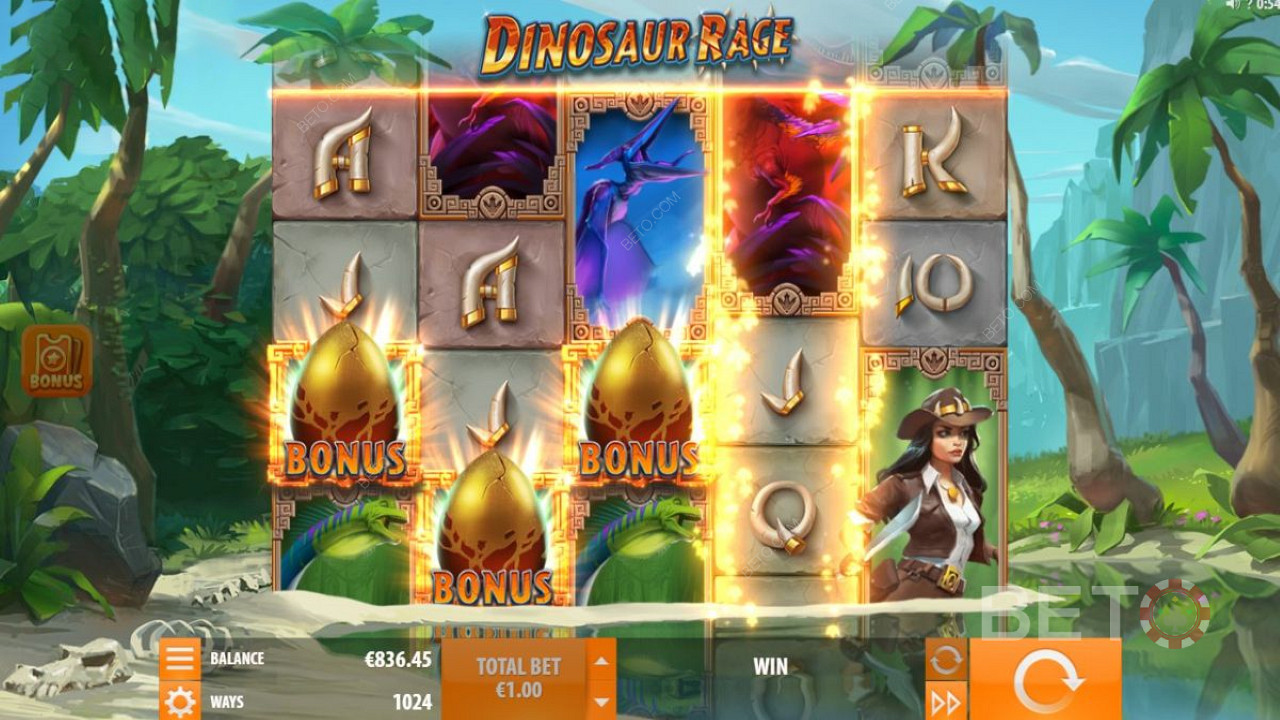 Bonusuri speciale de Dinosaur Rage