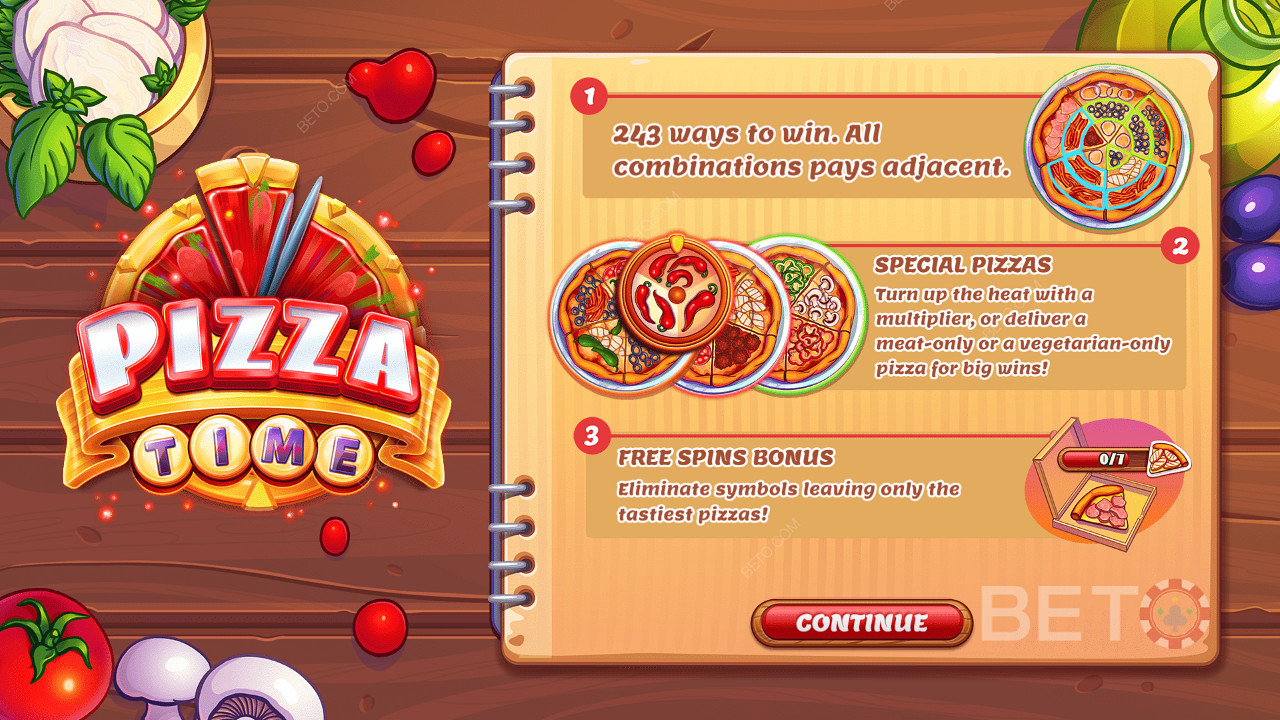 Pizza Time slot by Epic Industries pentru gurmanzi