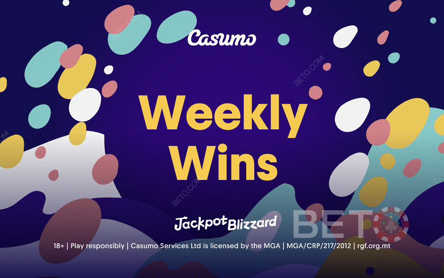 Joacă jackpot la Casumo sau câștigă premii mega mari!