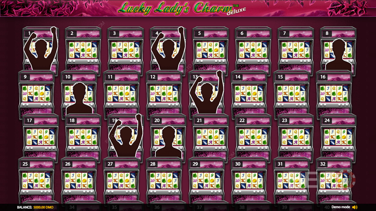 Bonusul de recompensă al jocului Lucky Lady