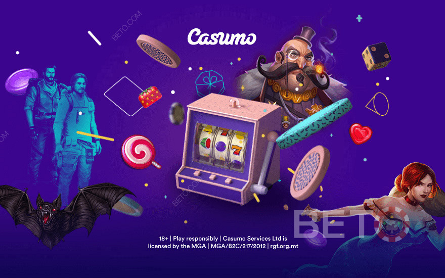 Casumo bonus și o selecție interesantă de jocuri de cazino.