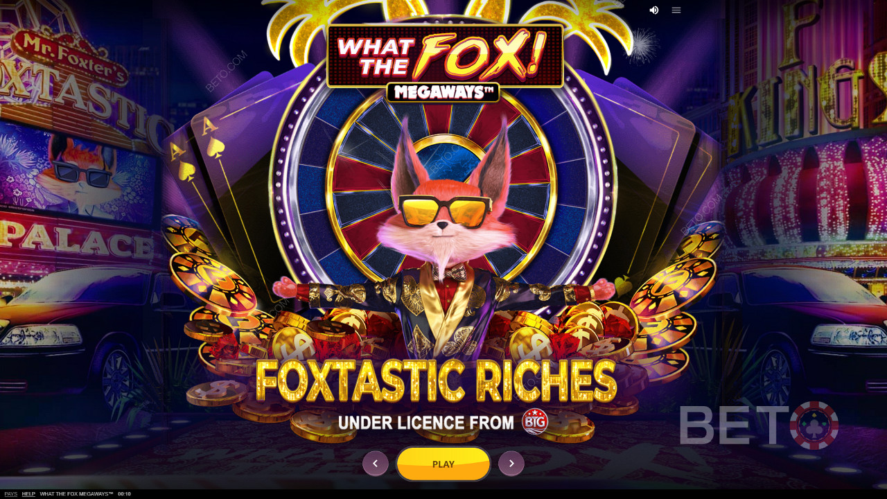 Începeți jocul de lux What The Fox Megaways