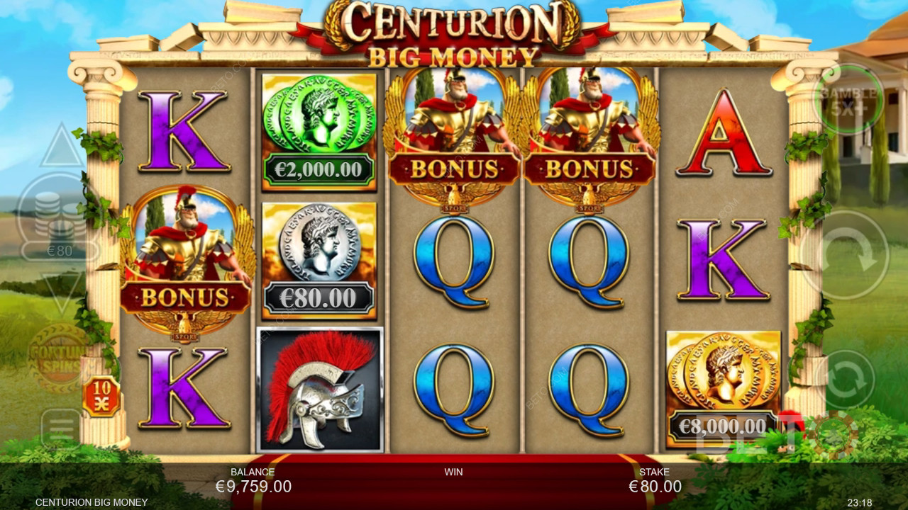 Centurion Big Money Review de la BETO Slots