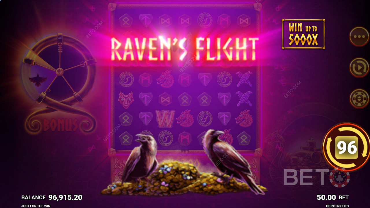 Caracteristica specială Raven