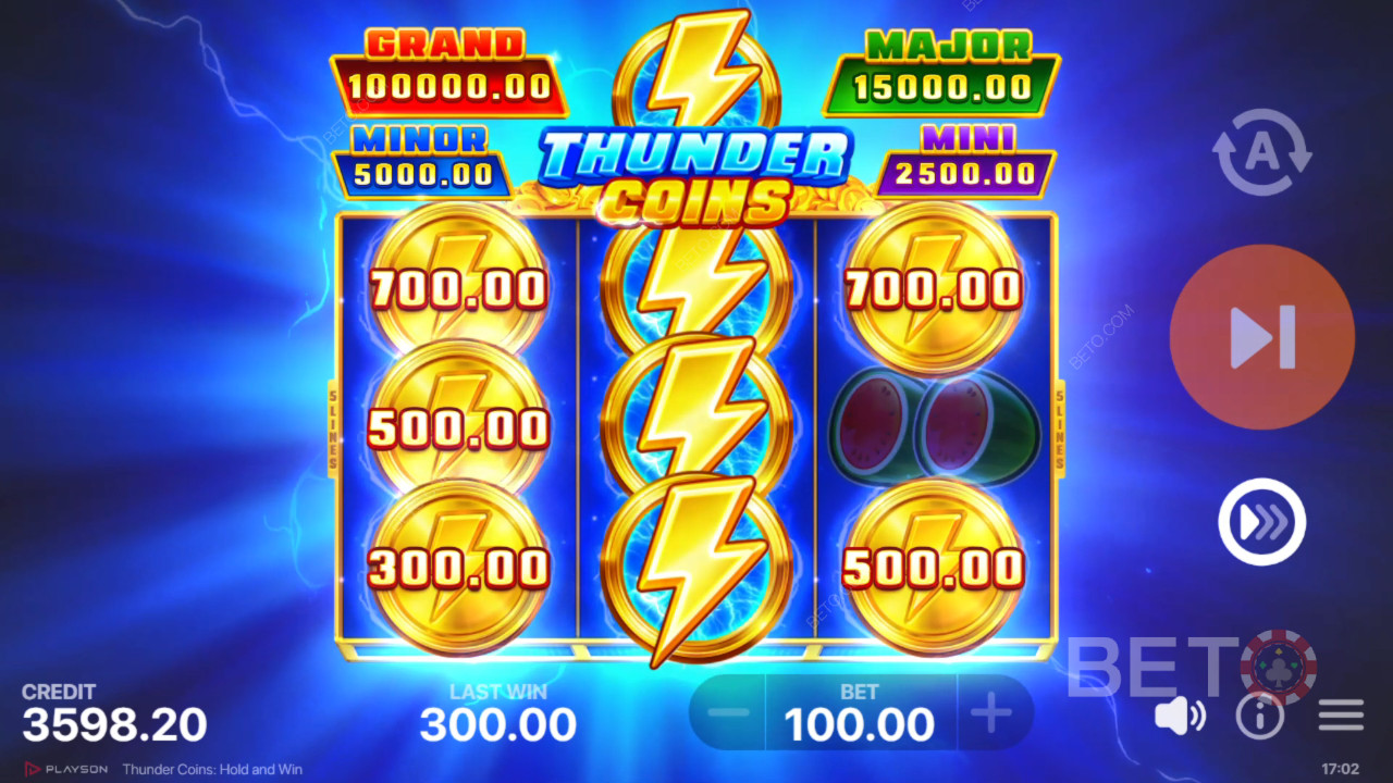 Thunder Coins Recenzie de la BETO Slots