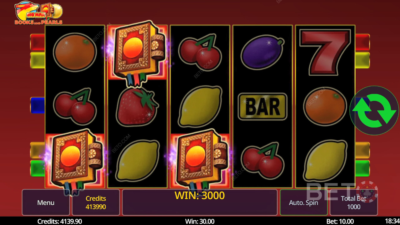 Big Max Books and Pearls Recenzie de la BETO Slots
