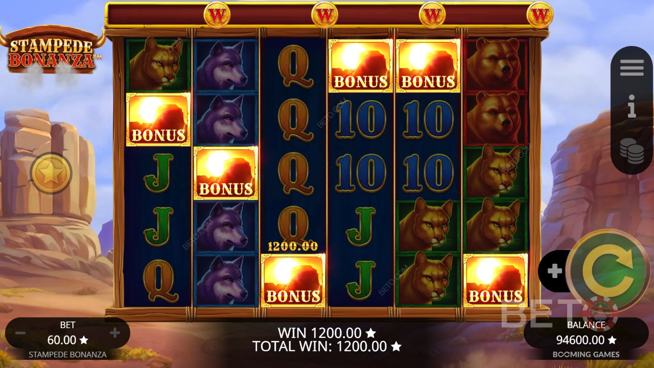 Stampede Bonanza Recenzie de la BETO Slots
