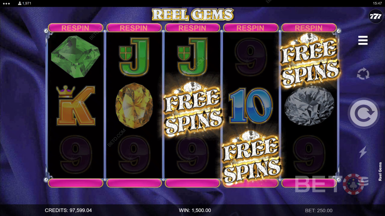 Reel Gems Review by BETO Slots