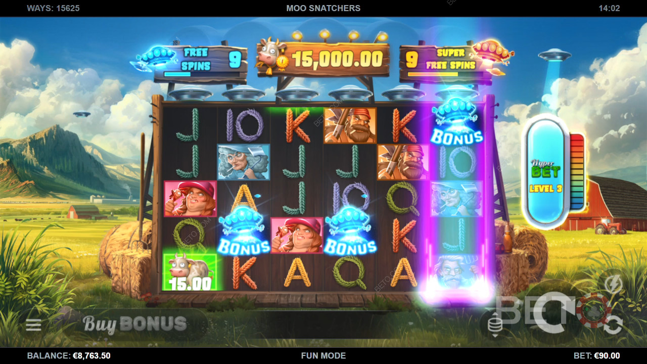 Moo Snatchers Recenzie de la BETO Slots