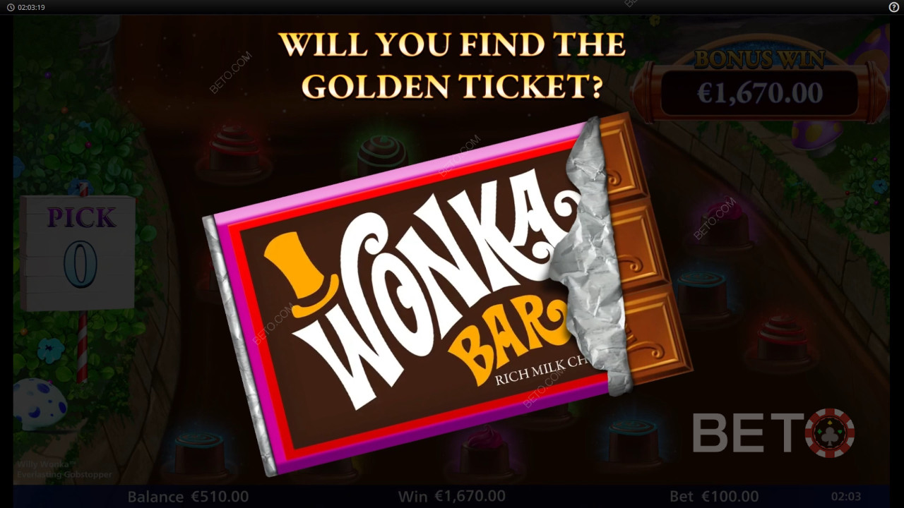 Verdict pentru Willy Wonka Everlasting Gobstopper Slot Online