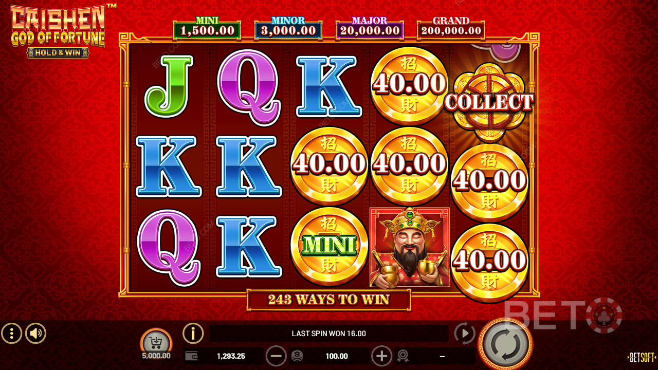 Caishen God of Fortune Joacă Gratuit