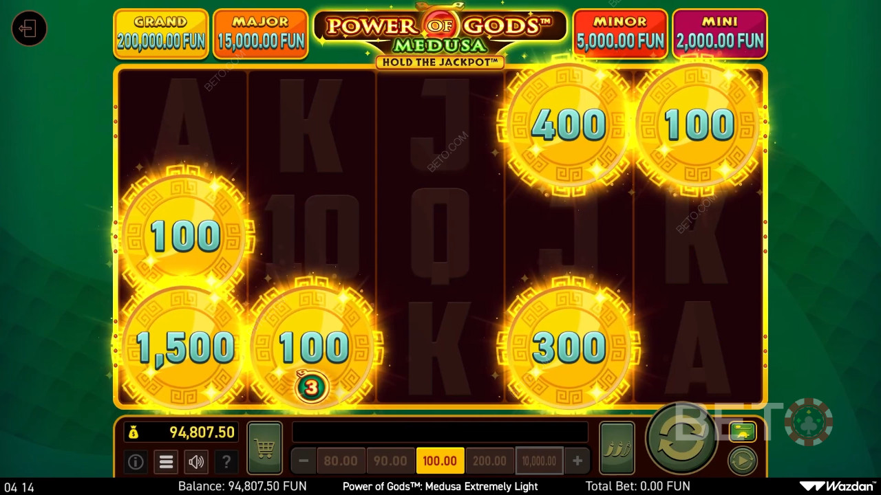 Power of Gods: Medusa Extremely Light Joacă Gratuit