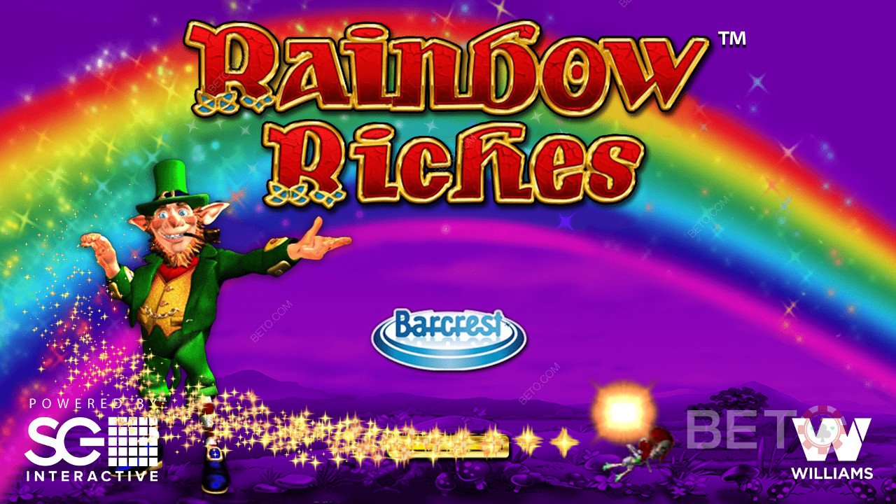 Rainbow Riches ecran de deschidere a sloturilor online