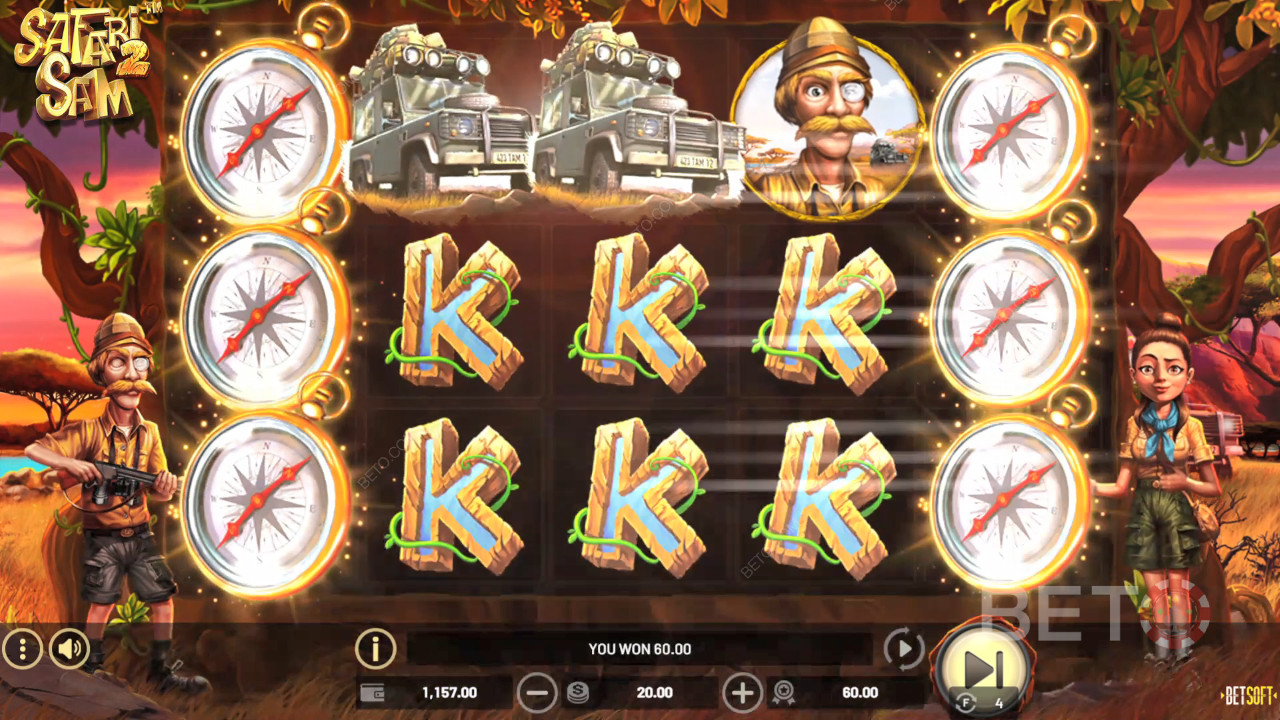 Safari Sam 2 Recenzie de la BETO Slots