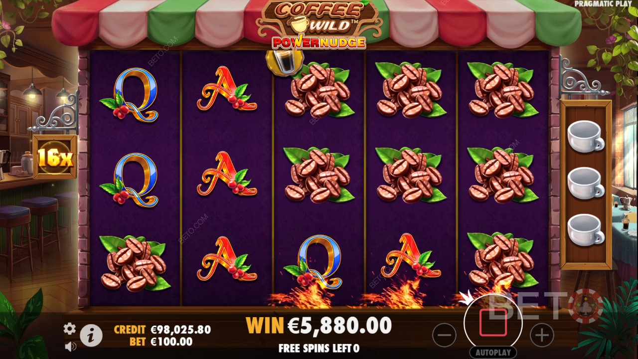 Coffee Wild Slot Machine - Verdict final