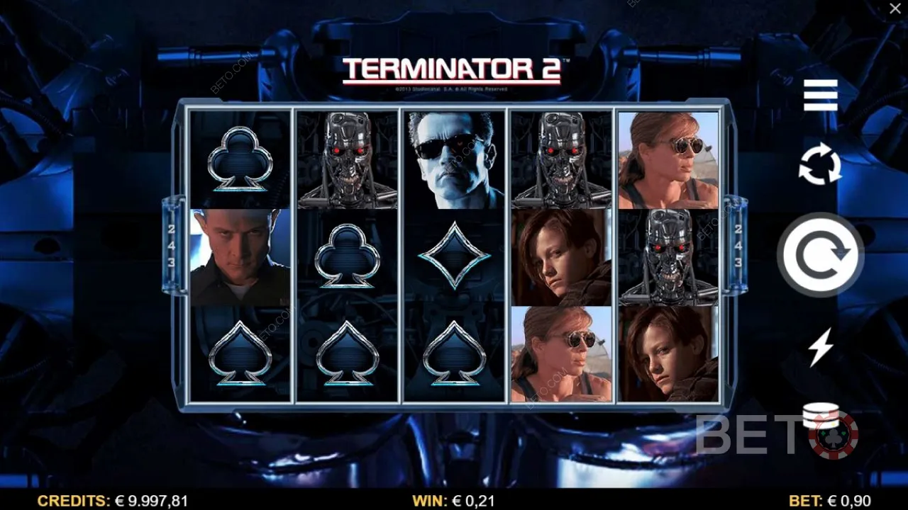 Jocul de cazino video Terminator 2