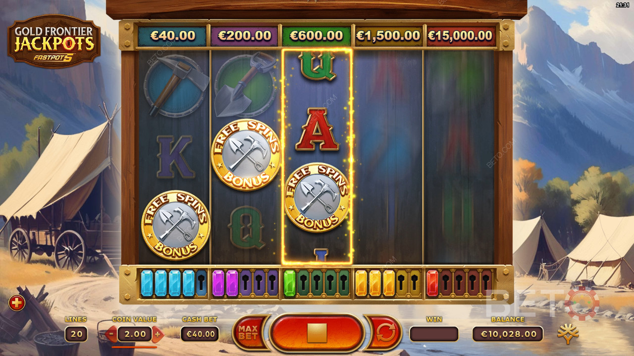 Gold Frontier Jackpots FastPot5 Joacă Gratuit
