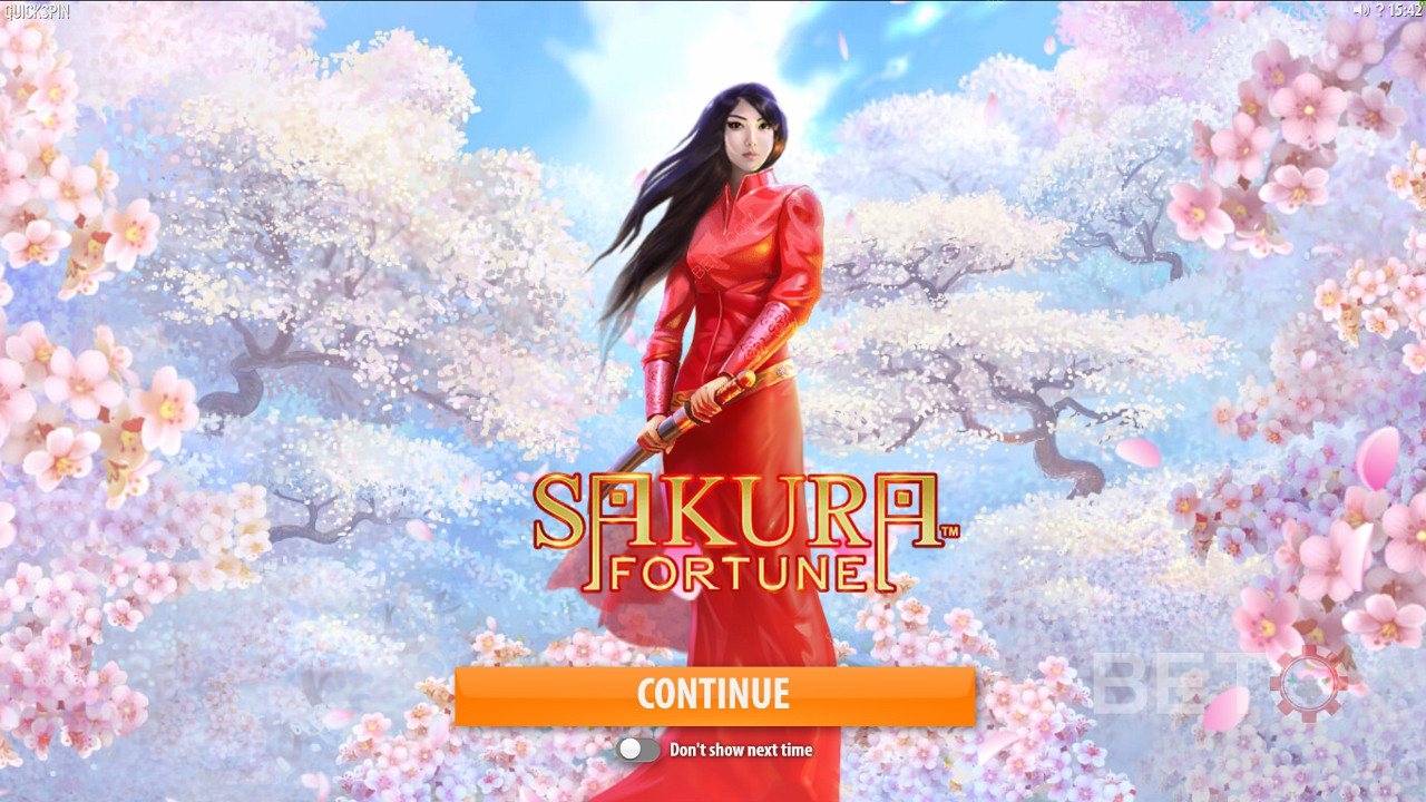 Bucură-te de puternica prințesă Wild în jocul ca la aparate Sakura Fortune