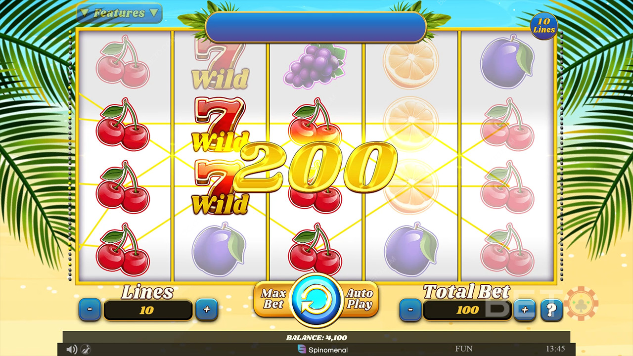 100 Juicy Fruits Recenzie de la BETO Slots